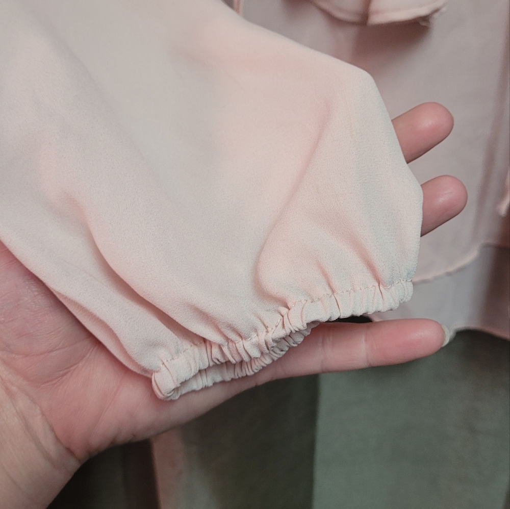 Gauzey Ruffle Blouse - Picture 3 of 5